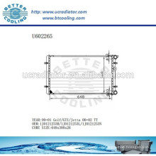 Aluminiumkühler für VOLKSWAGEN Golf/GTI/JETTA 00-02 1J0121253R/1J0121253L/1J0121253N